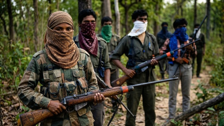 गढ़चिरौली में नक्सलियों का बड़ा सरेंडर: 68 लाख के इनामी 11 नक्सलियों ने डाले हथियार; 5 टॉप कमांडर भी शामिल