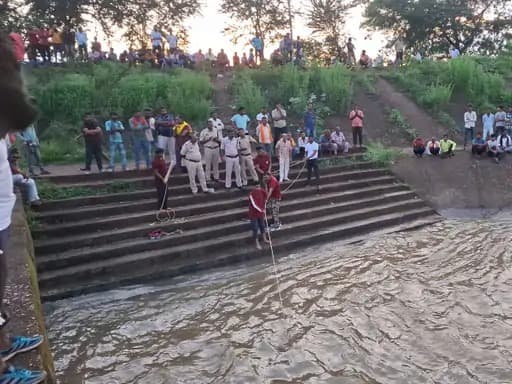 खारुन नदी में बहा 7वीं कक्षा का छात्र — 48 घंटे बाद भी कोई सुराग नहीं