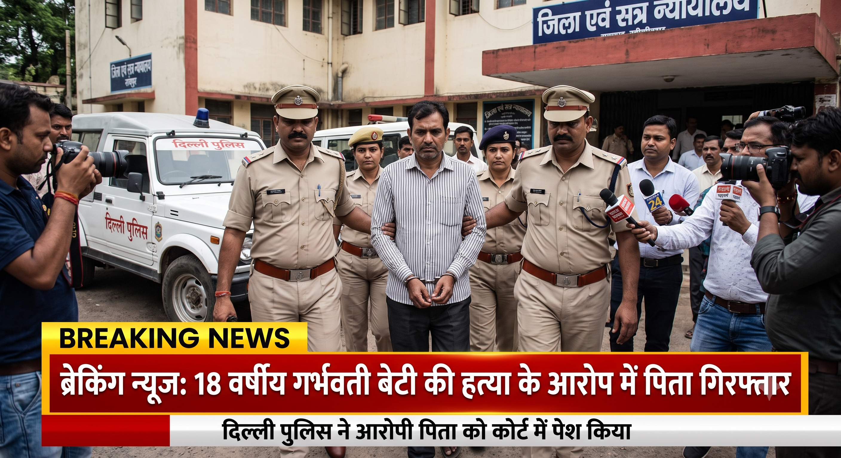 सामाजिक बदनामी’ के डर ने ले ली गर्भवती बेटी की जान: दिल्ली पुलिस ने पिता और रिश्तेदार को किया गिरफ्तार