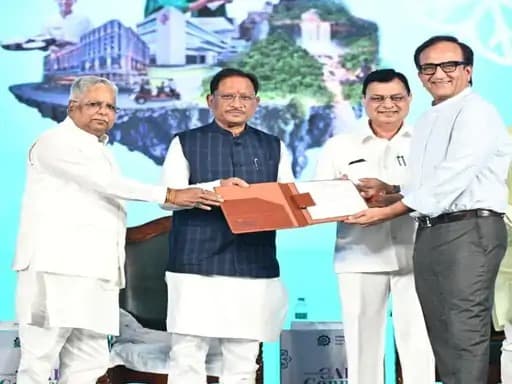 'केयर कनेक्ट' कार्यक्रम में मुख्यमंत्री विष्णु देव साय ने स्वास्थ्य, वेलनेस और पर्यटन क्षेत्रों में कुल ₹3,119.07 करोड़ के निवेश प्रस्तावों की घोषणा की।