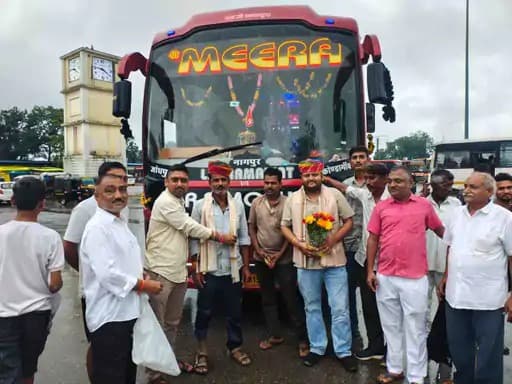 जोधपुर और बस्तर क्षेत्र के बीच पहली बार बस सेवा शुरू की गई है
