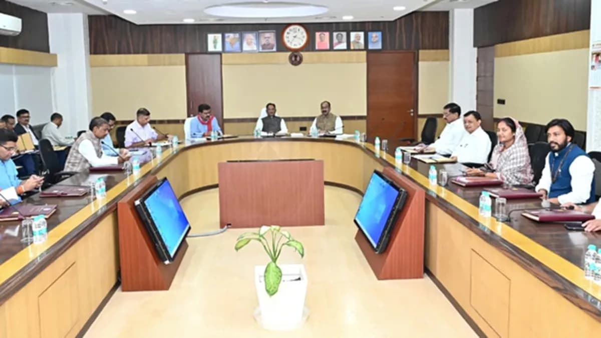 मुख्यमंत्री विष्णु देव साय की अध्यक्षता में लिए गए महत्वपूर्ण निर्णय: राज्य की प्रगति की दिशा में अहम कदम