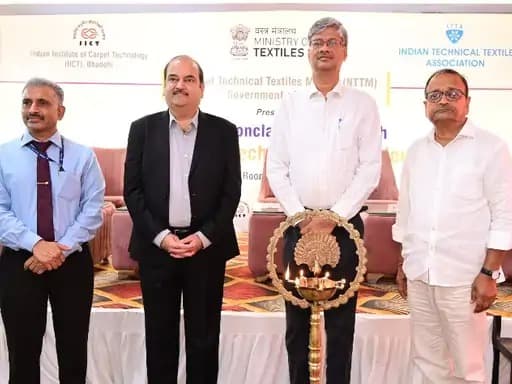 टेक्निकल टेक्सटाइल्स पर राष्ट्रीय संगोष्ठी: भदोही में हुआ ऐतिहासिक आयोजन