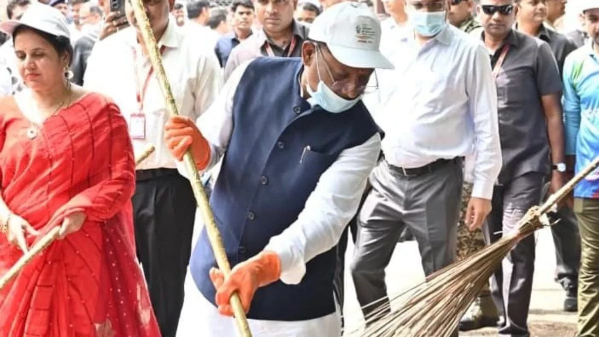 छत्तीसगढ़: मुख्यमंत्री ने प्रधानमंत्री मोदी के जन्मदिन पर ‘स्वच्छता ही सेवा’ अभियान का शुभारंभ किया