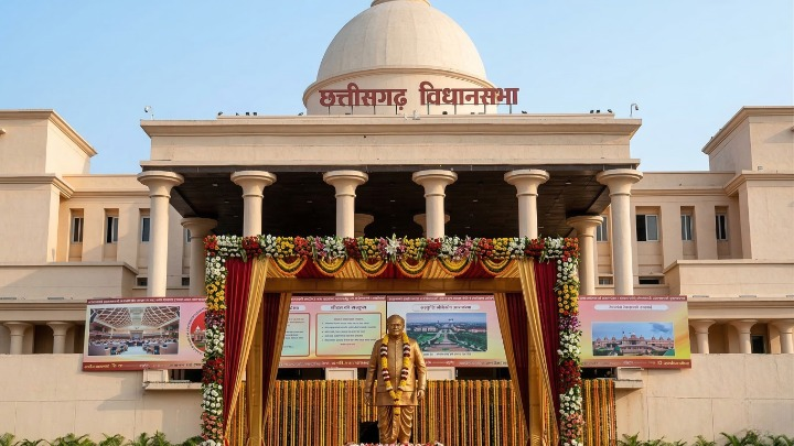 CG विधानसभा में अवैध प्लॉटिंग पर घमासान: विपक्ष का वॉकआउट; अजय चंद्राकर ने अपनी ही सरकार को घेरा, मंत्री से पूछा- "दोषियों पर कार्रवाई कब?"