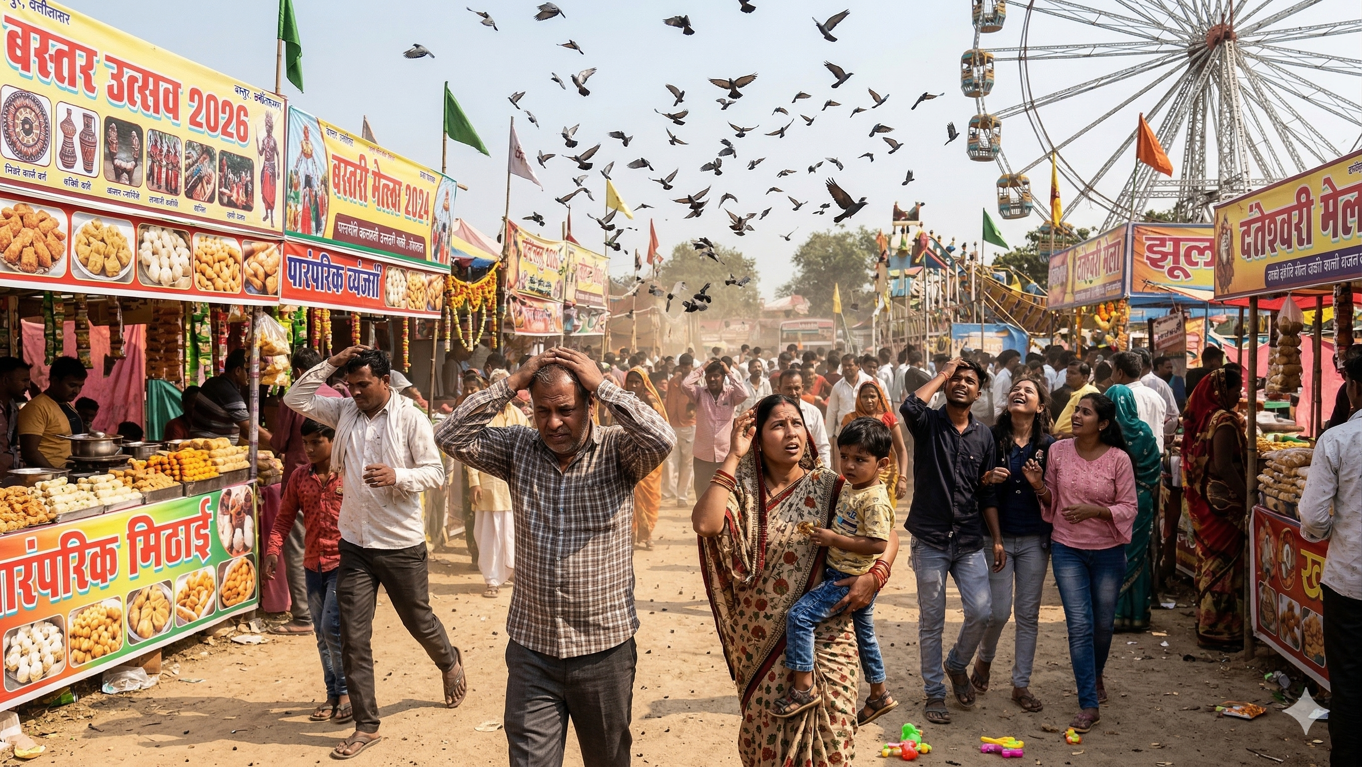 माकड़ी के मावली देव मेले में मधुमक्खियों का तांडव: डंक के हमले से मची भगदड़, 15 ग्रामीण घायल; 5 की हालत गंभीर