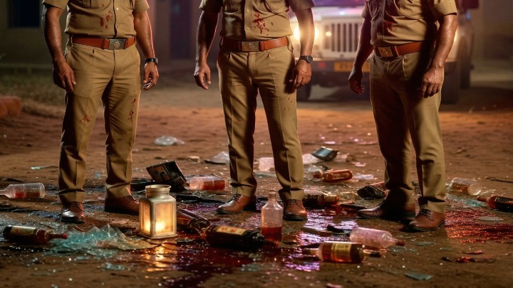 गरियाबंद में खाकी पर हमला: अवैध शराब भट्ठी पर दबिश देने गई पुलिस टीम पर माफिया का जानलेवा हमला; 3 जवान घायल, 1 रायपुर रेफर